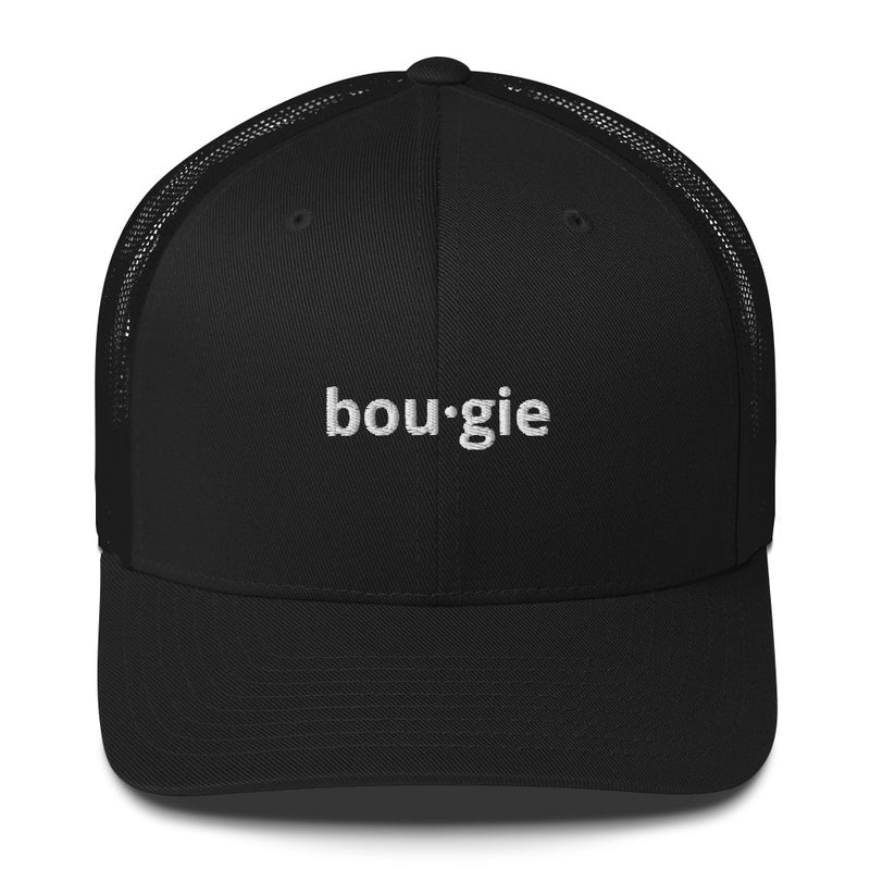 Embroidered bou.gie Trucker Cap