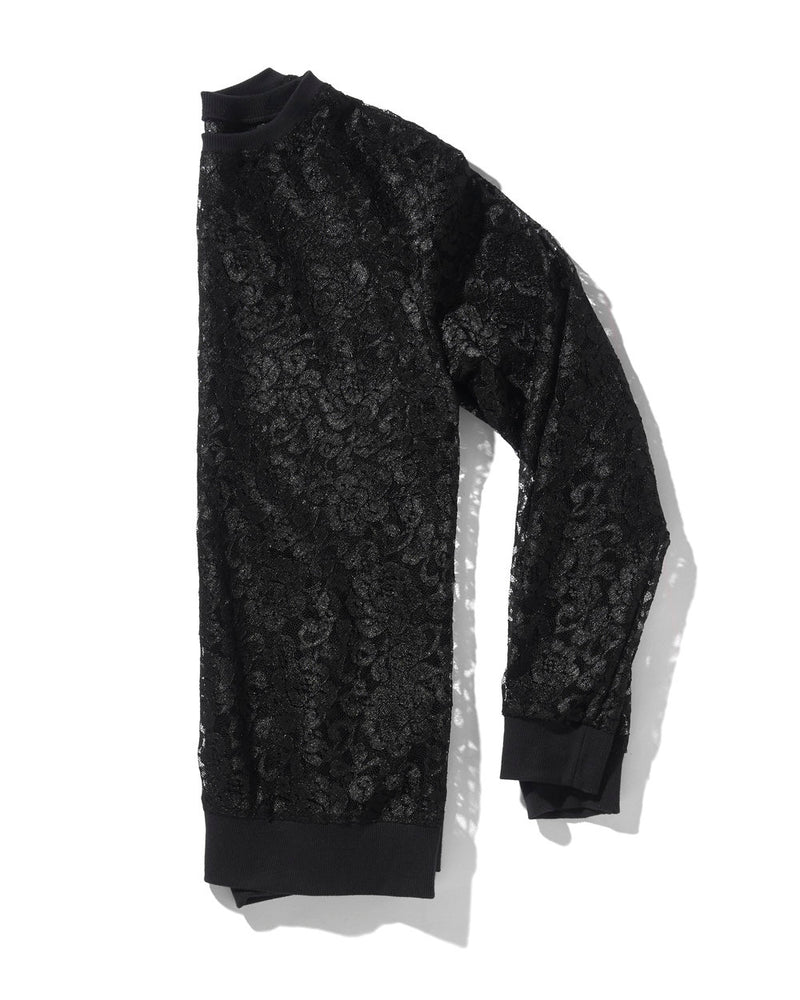 Black Lace Pullover - pacorogiene